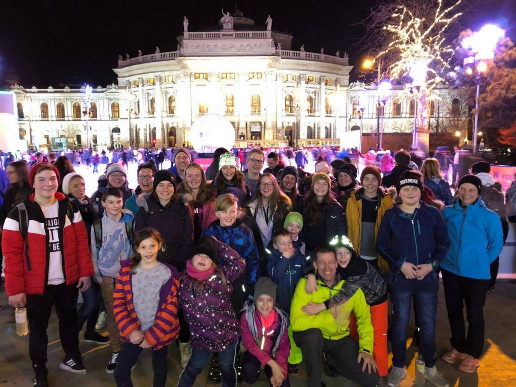 ÖTK Neunkirchen Jugend, Eislaufen am Wiener Eistraum 2020