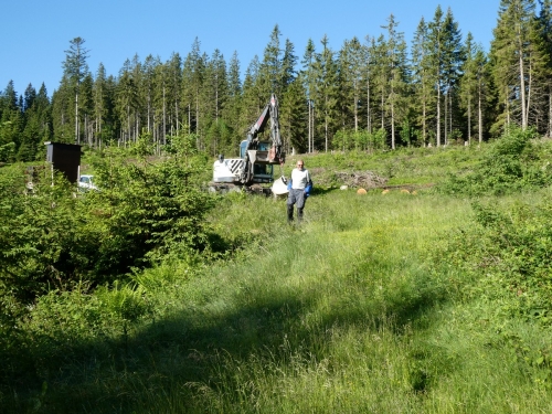 OeTK-Neunkirchen-Alpkogelhütte Baggerarbeiten 20190621-002