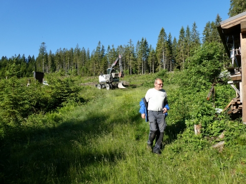 OeTK-Neunkirchen-Alpkogelhütte Baggerarbeiten 20190621-004