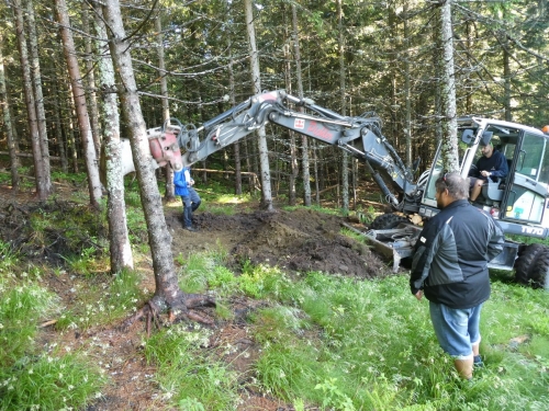 OeTK-Neunkirchen-Alpkogelhütte Baggerarbeiten 20190621-009