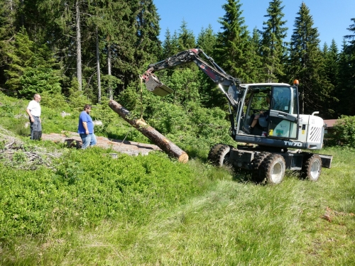 OeTK-Neunkirchen-Alpkogelhütte Baggerarbeiten 20190621-027