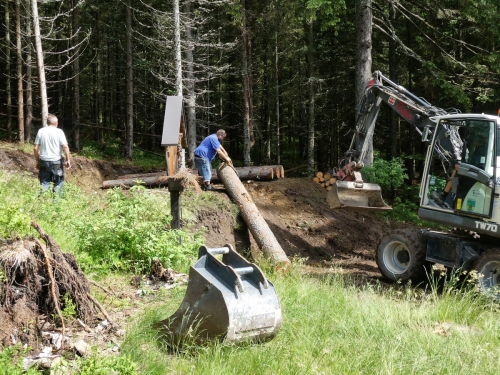 OeTK-Neunkirchen-Alpkogelhütte Baggerarbeiten 20190621-035