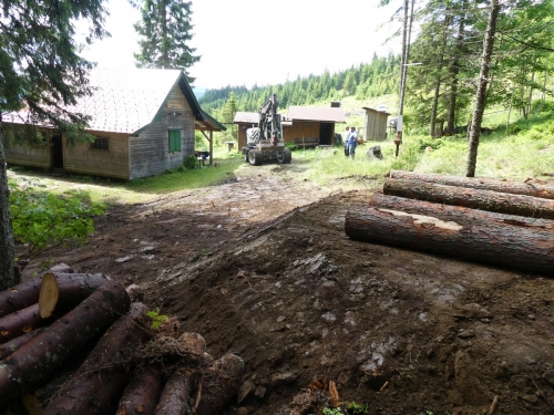 OeTK-Neunkirchen-Alpkogelhütte Baggerarbeiten 20190621-037