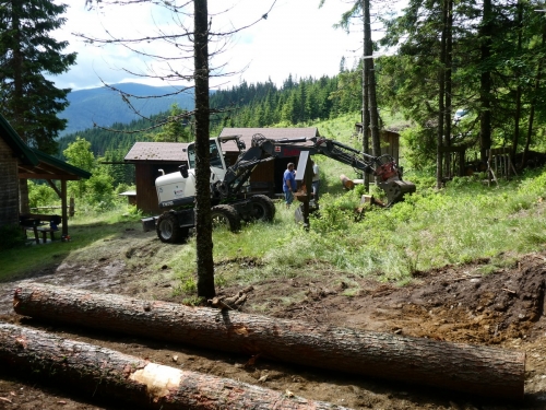 OeTK-Neunkirchen-Alpkogelhütte Baggerarbeiten 20190621-038